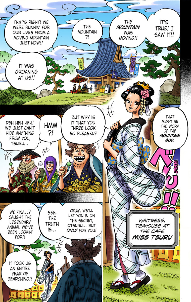 Read One Piece (Colored) chapter 960 image 2 on Lezhin