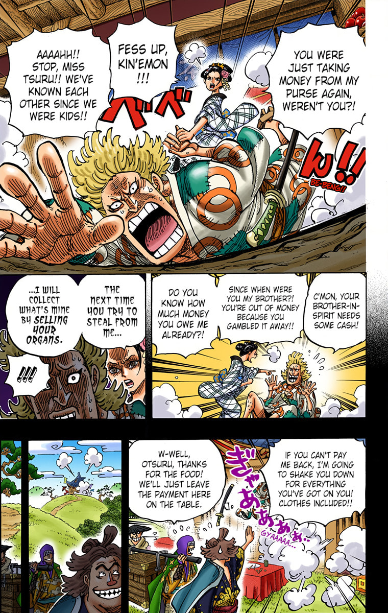 Read One Piece (Colored) chapter 960 image 4 on Lezhin