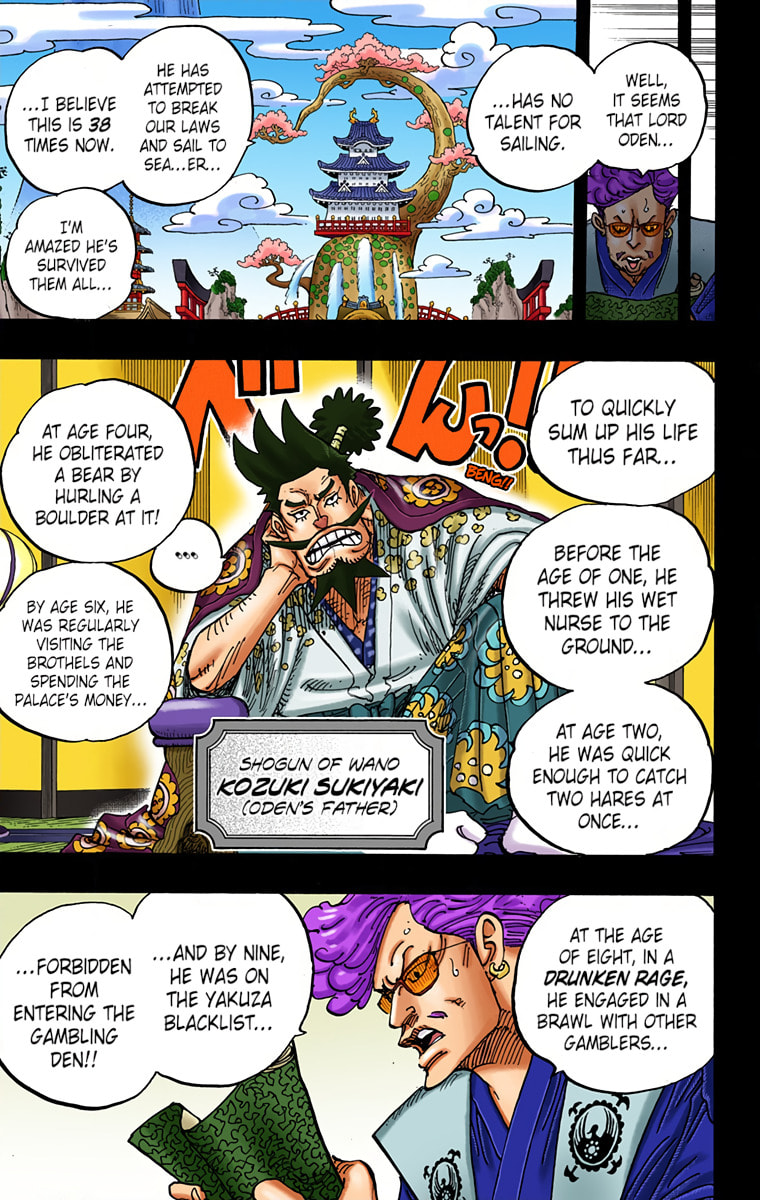 Read One Piece (Colored) chapter 960 image 6 on Lezhin