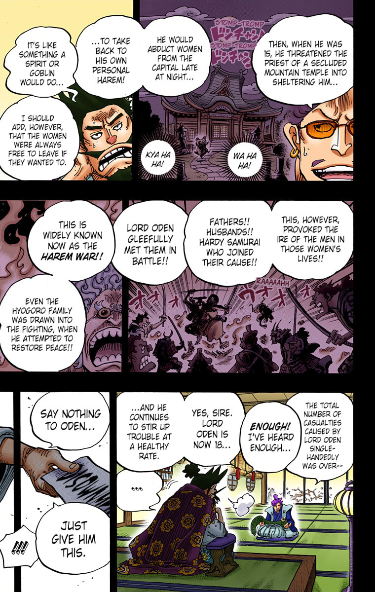 Read One Piece (Colored) chapter 960 image 8 on Lezhin