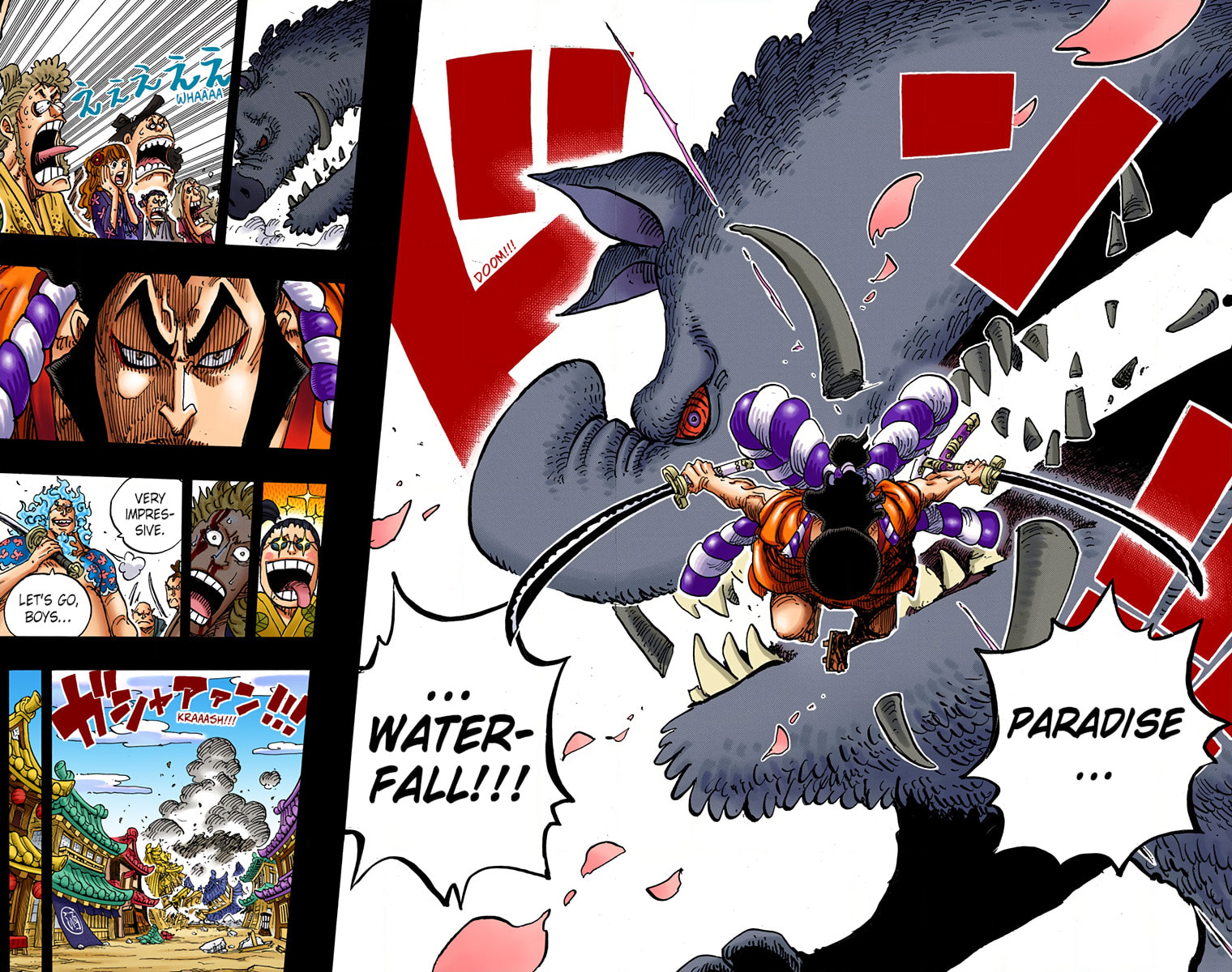 Read One Piece (Colored) chapter 961 image 10 on Lezhin