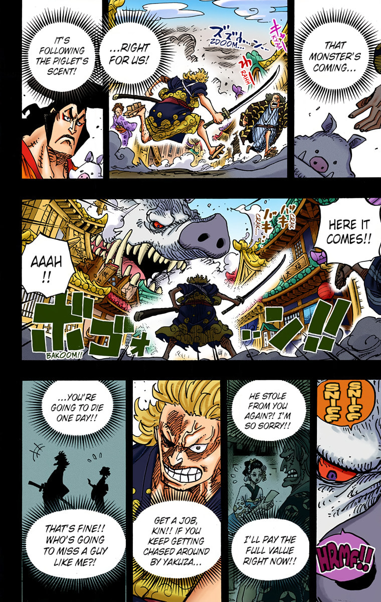 Read One Piece (Colored) chapter 961 image 5 on Lezhin