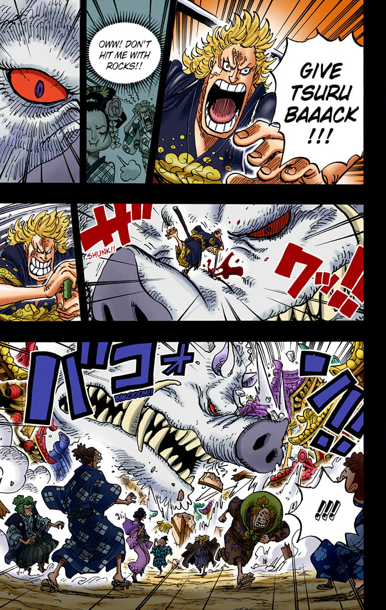 Read One Piece (Colored) chapter 961 image 6 on Lezhin