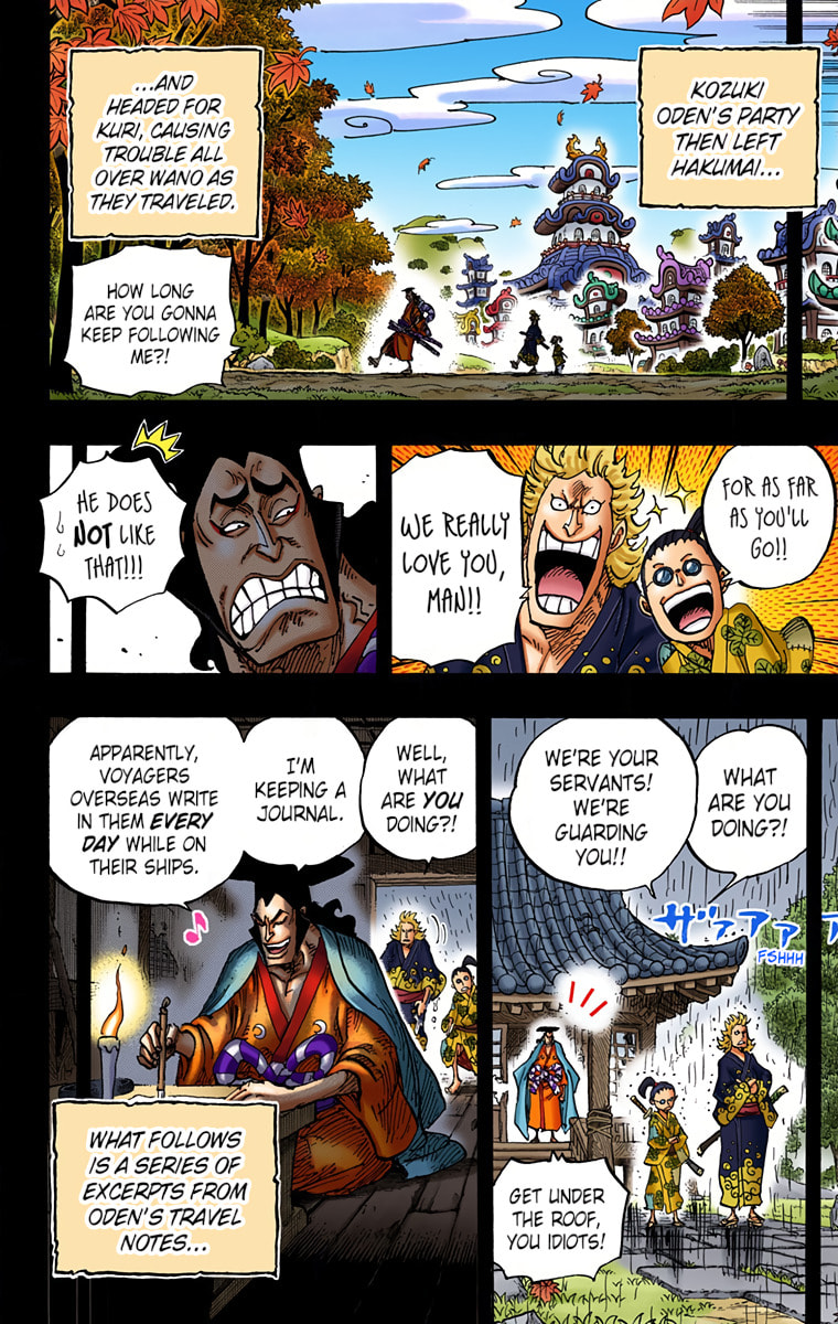 Read One Piece (Colored) chapter 962 image 3 on Lezhin