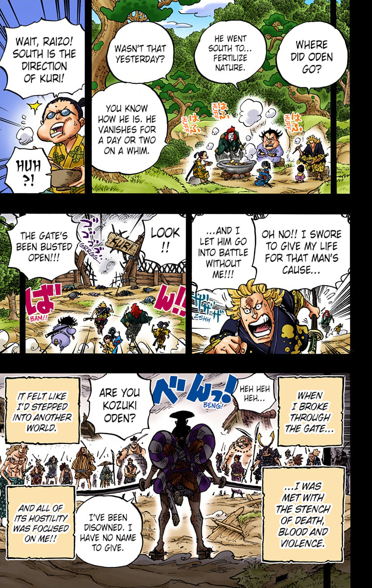 Read One Piece (Colored) chapter 962 image 6 on Lezhin