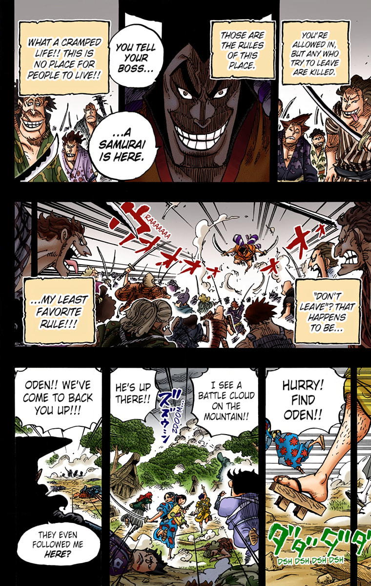Read One Piece (Colored) chapter 962 image 7 on Lezhin