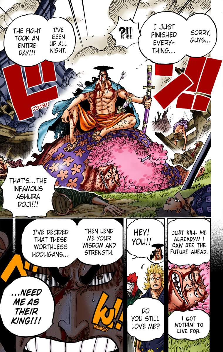 Read One Piece (Colored) chapter 962 image 8 on Lezhin