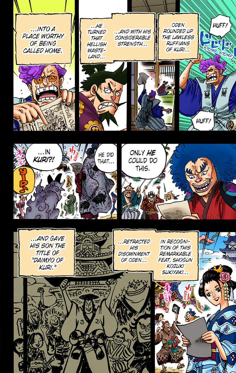 Read One Piece (Colored) chapter 962 image 9 on Lezhin