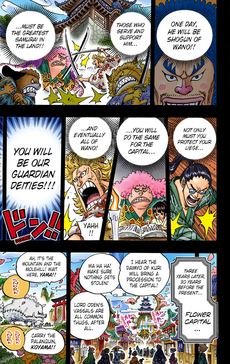 Read One Piece (Colored) chapter 963 image 10 on Lezhin