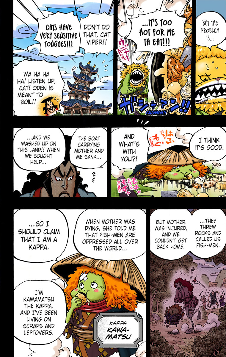 Read One Piece (Colored) chapter 963 image 5 on Lezhin
