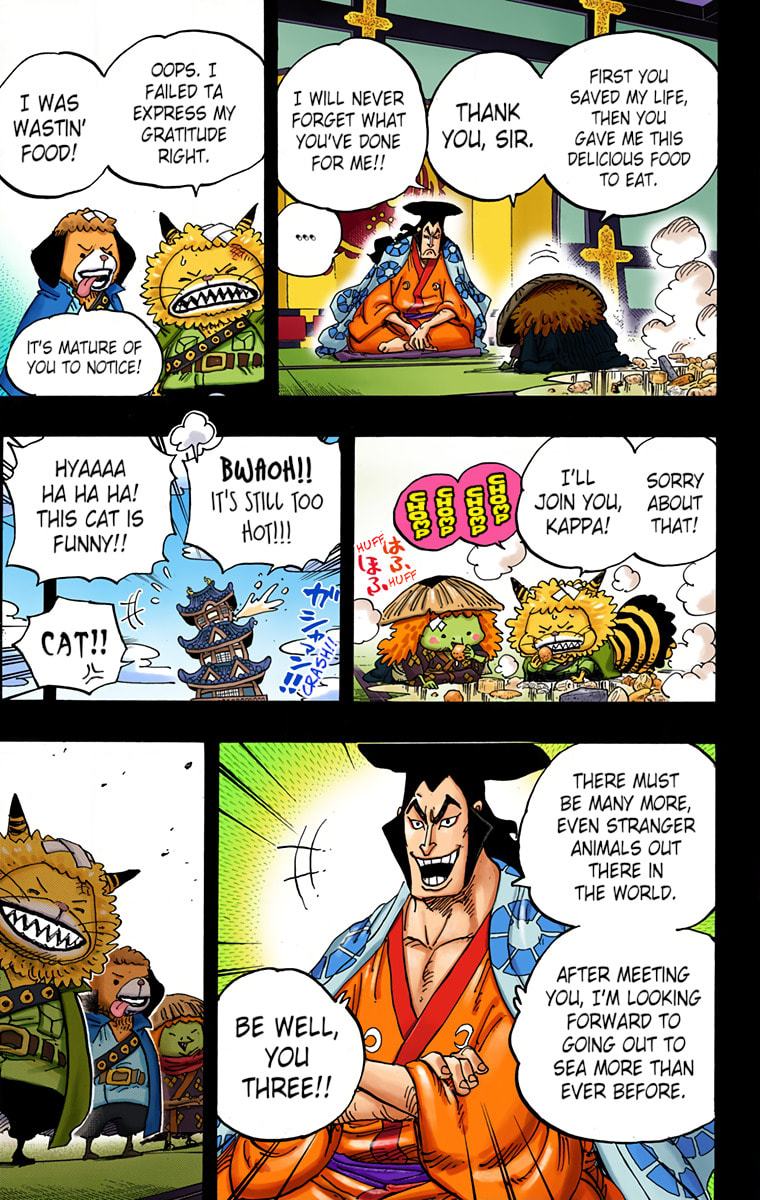 Read One Piece (Colored) chapter 963 image 6 on Lezhin