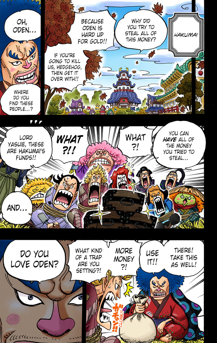 Read One Piece (Colored) chapter 963 image 8 on Lezhin