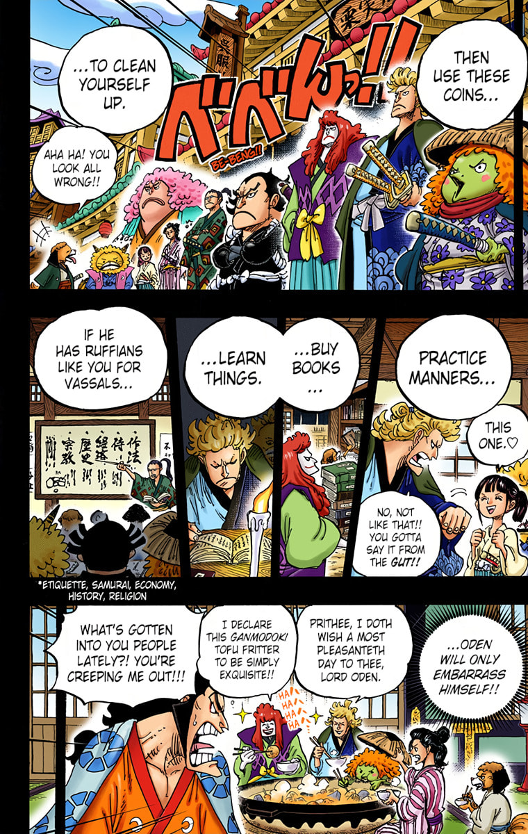 Read One Piece (Colored) chapter 963 image 9 on Lezhin