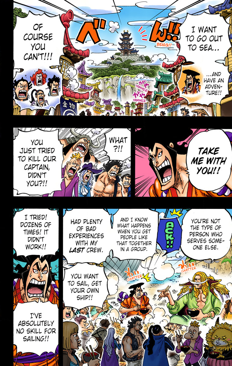 Read One Piece (Colored) chapter 964 image 1 on Lezhin