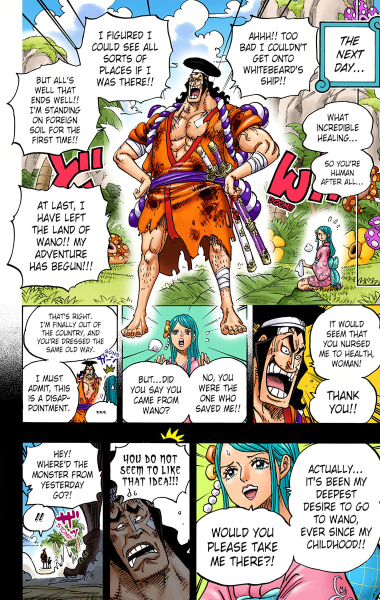 Read One Piece (Colored) chapter 964 image 11 on Lezhin