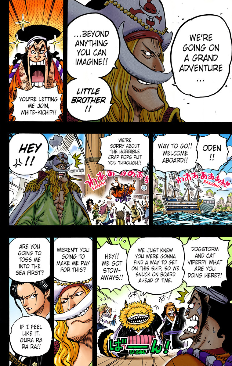 Read One Piece (Colored) chapter 964 image 13 on Lezhin