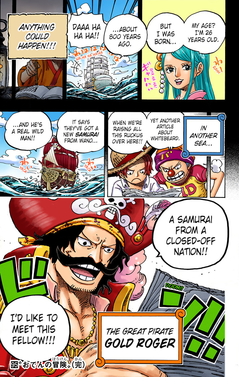 Read One Piece (Colored) chapter 964 image 16 on Lezhin