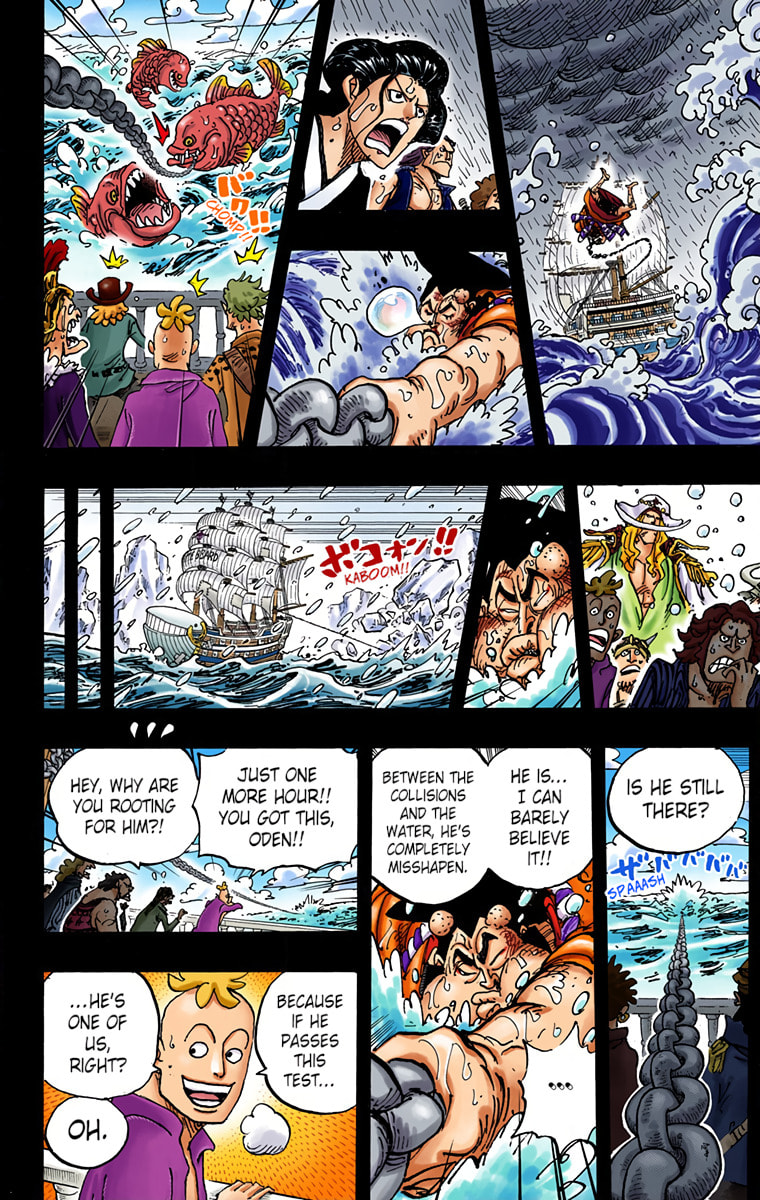 Read One Piece (Colored) chapter 964 image 7 on Lezhin