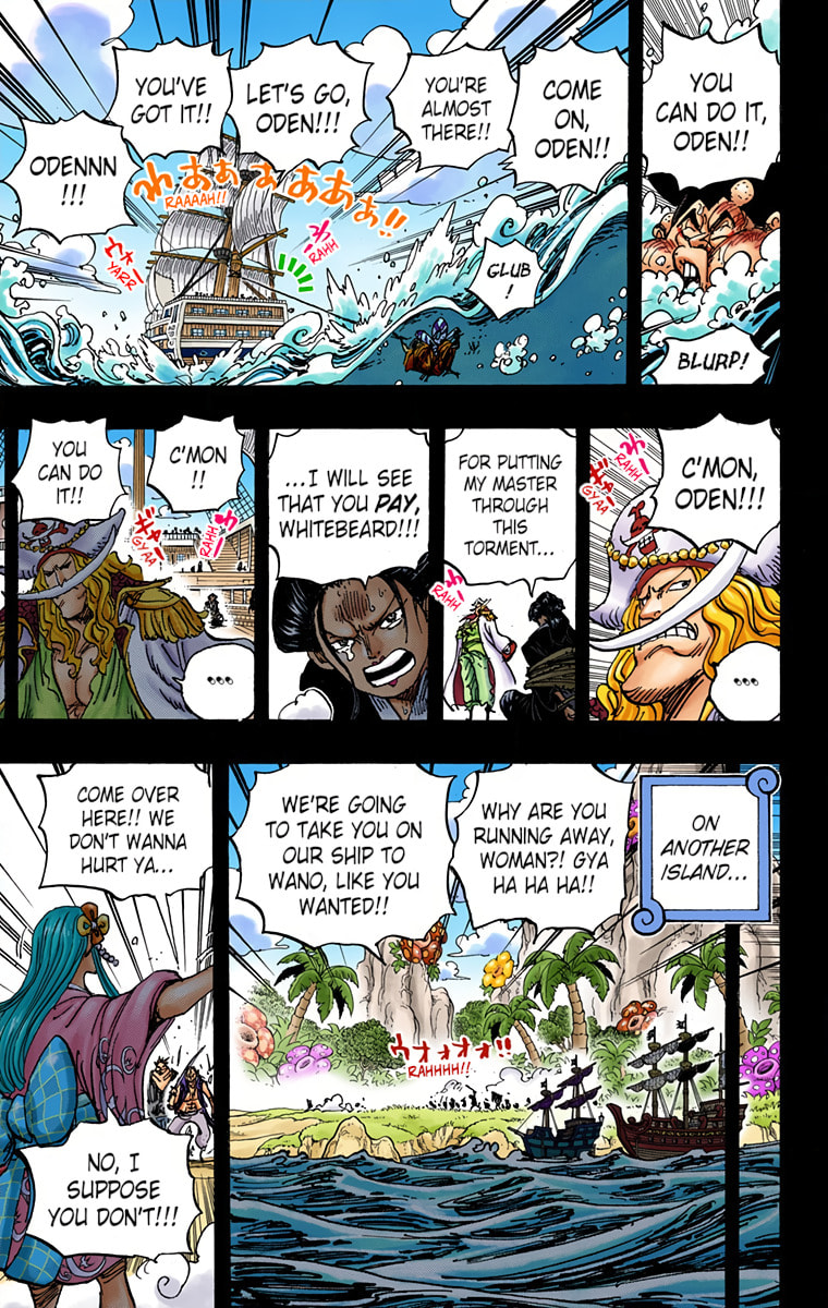 Read One Piece (Colored) chapter 964 image 8 on Lezhin