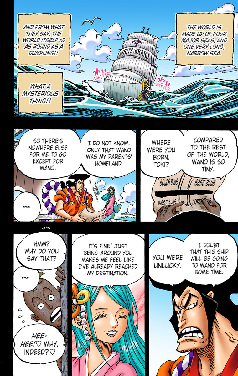 Read One Piece (Colored) chapter 965 image 1 on Lezhin