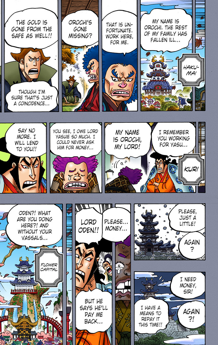 Read One Piece (Colored) chapter 965 image 12 on Lezhin