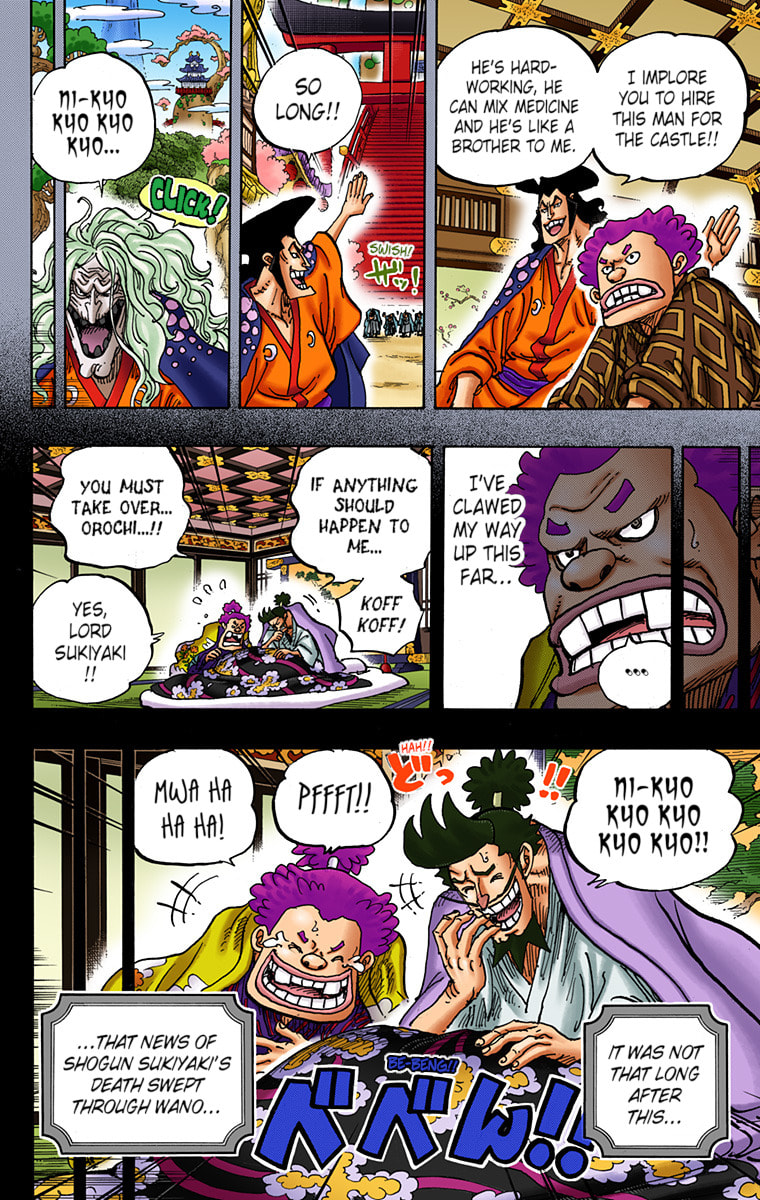 Read One Piece (Colored) chapter 965 image 13 on Lezhin
