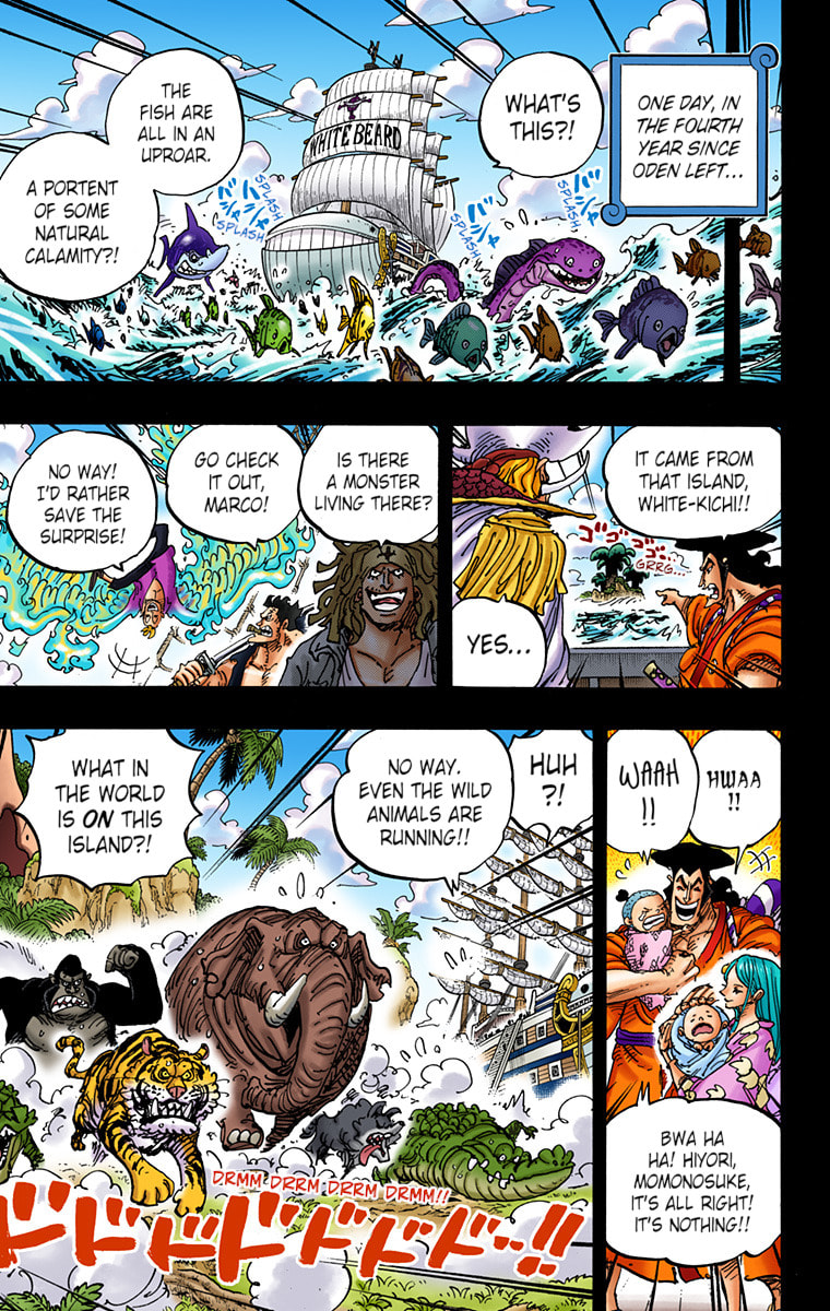 Read One Piece (Colored) chapter 965 image 14 on Lezhin