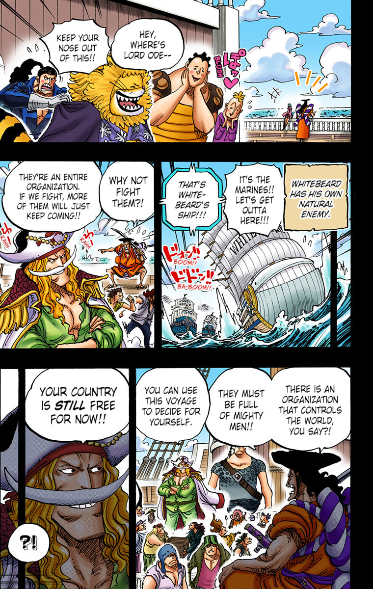 Read One Piece (Colored) chapter 965 image 2 on Lezhin