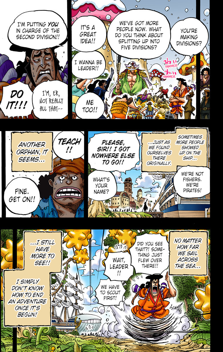 Read One Piece (Colored) chapter 965 image 4 on Lezhin