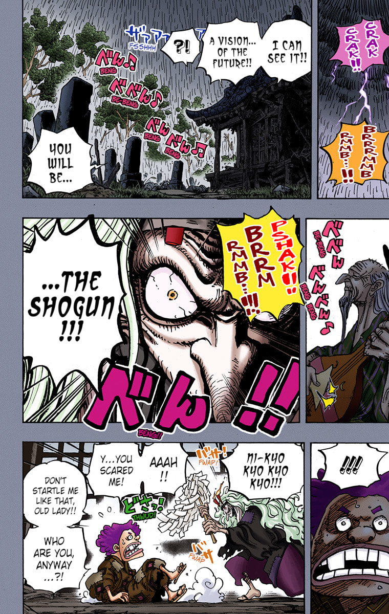 Read One Piece (Colored) chapter 965 image 7 on Lezhin
