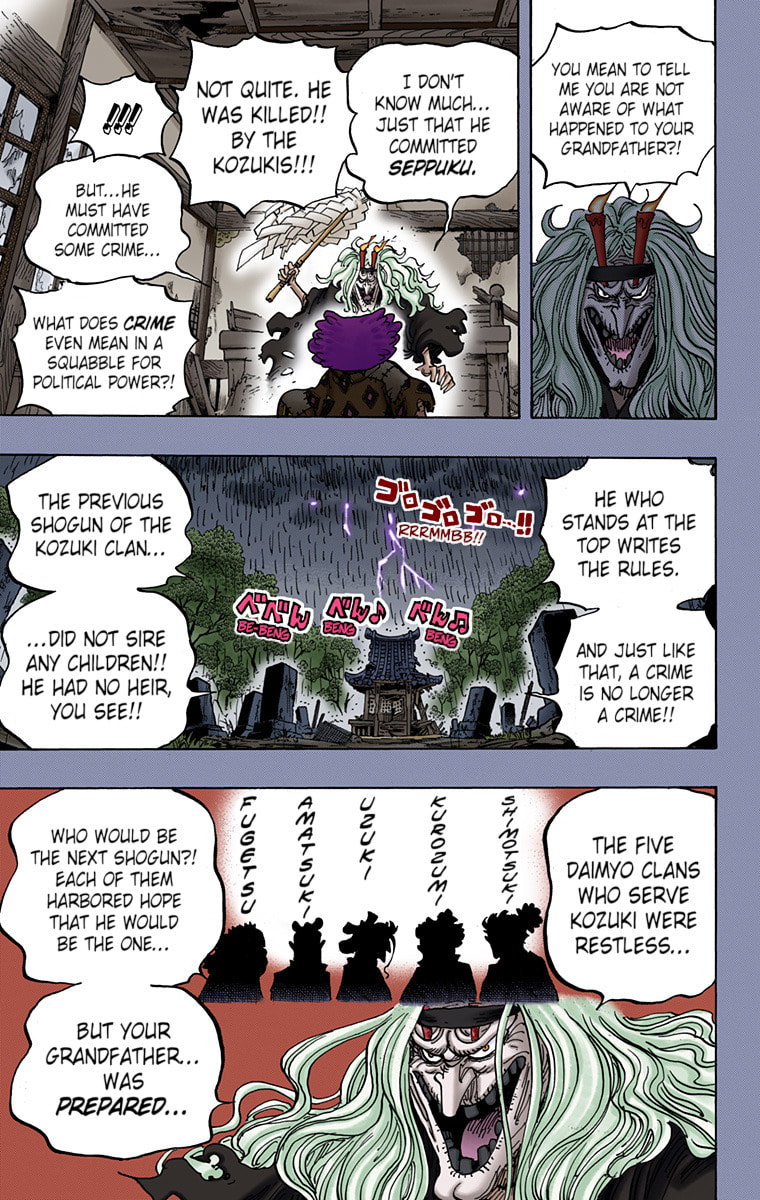 Read One Piece (Colored) chapter 965 image 8 on Lezhin