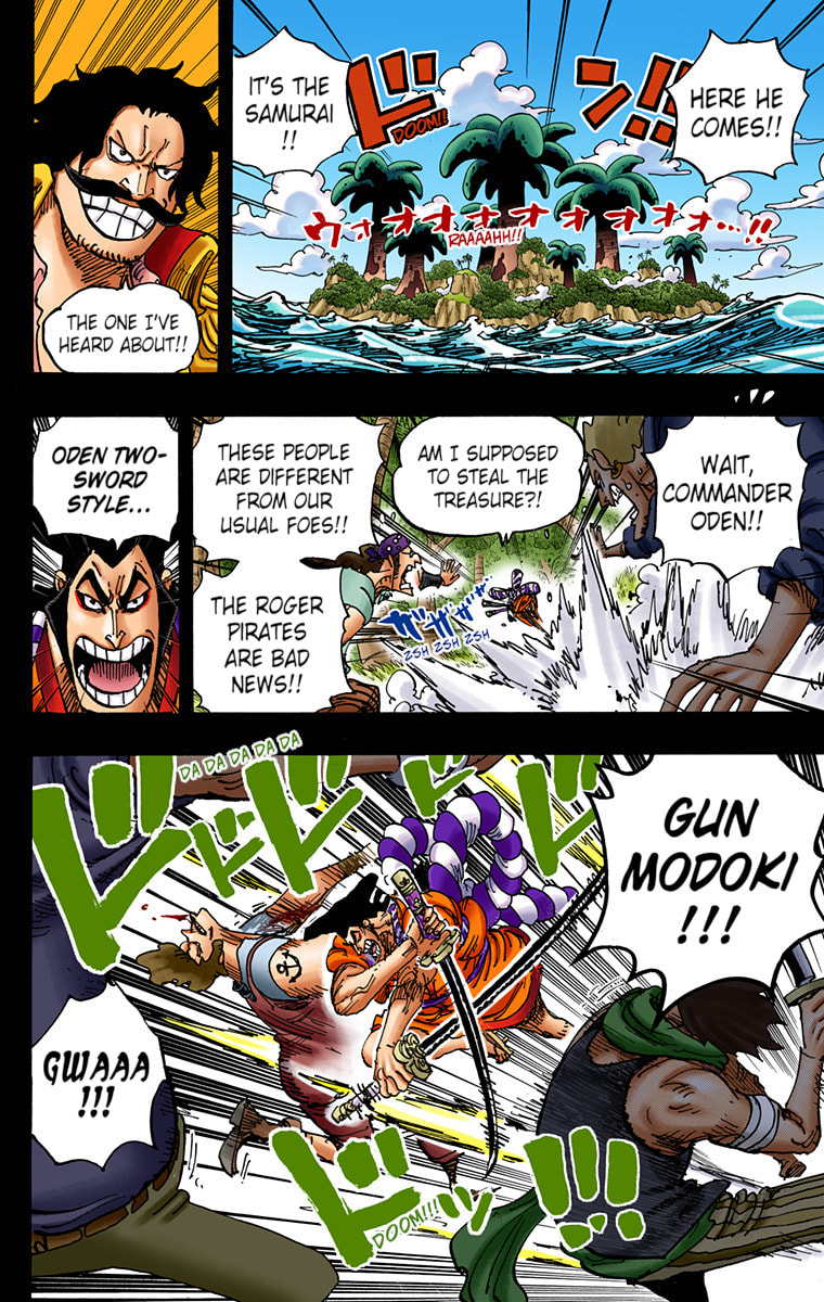 Read One Piece (Colored) chapter 966 image 1 on Lezhin