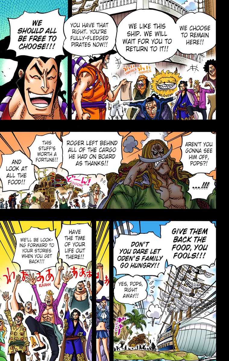 Read One Piece (Colored) chapter 966 image 11 on Lezhin