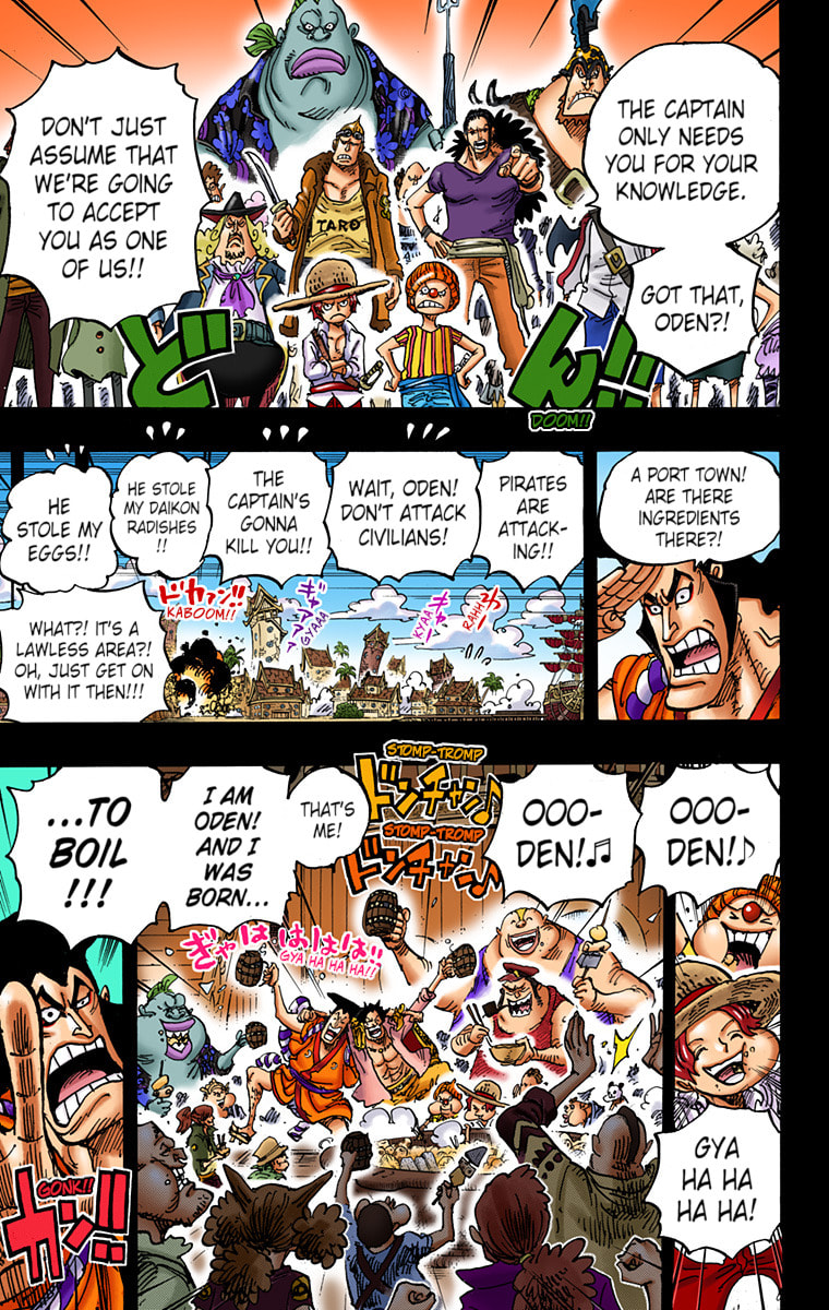 Read One Piece (Colored) chapter 966 image 13 on Lezhin