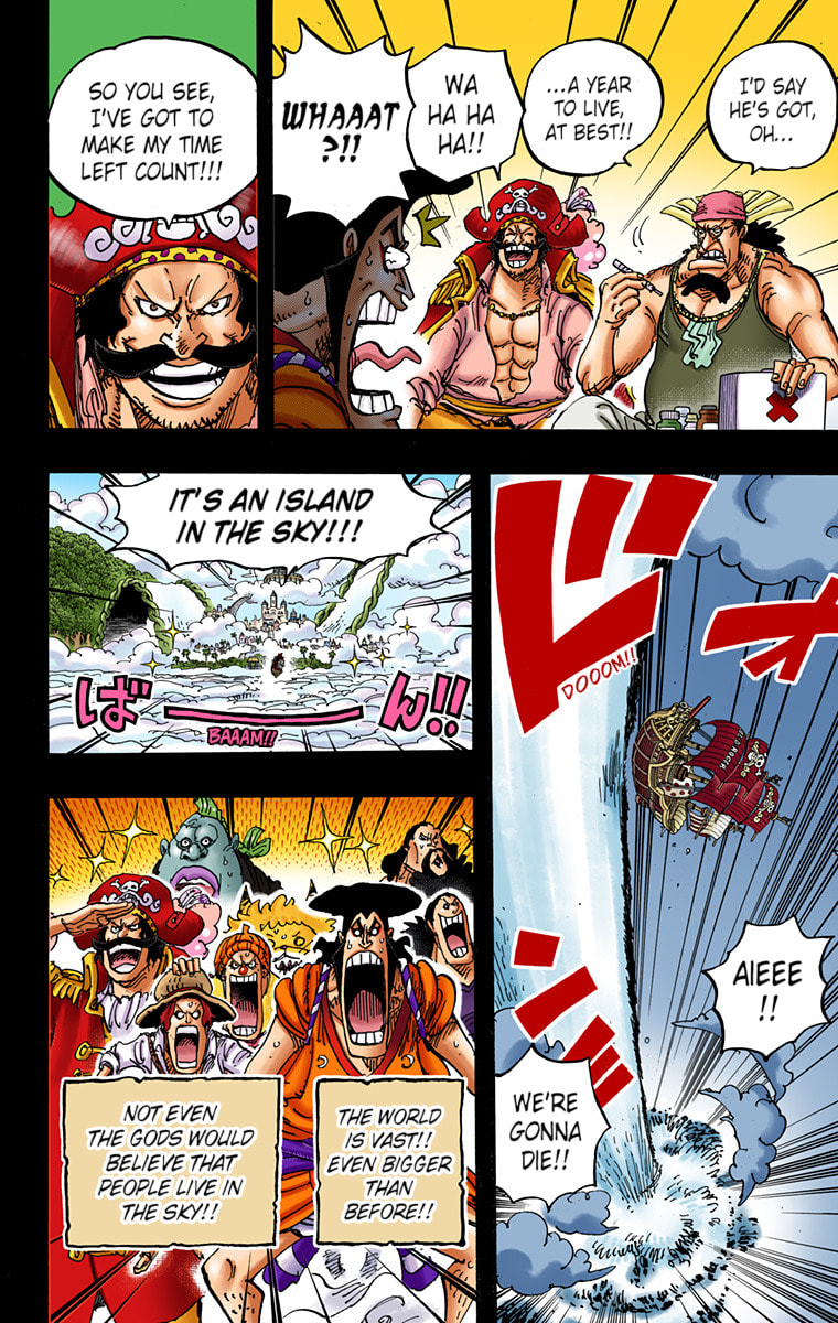 Read One Piece (Colored) chapter 966 image 14 on Lezhin