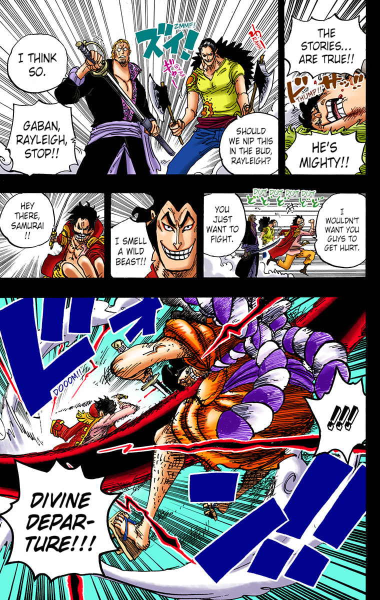 Read One Piece (Colored) chapter 966 image 2 on Lezhin