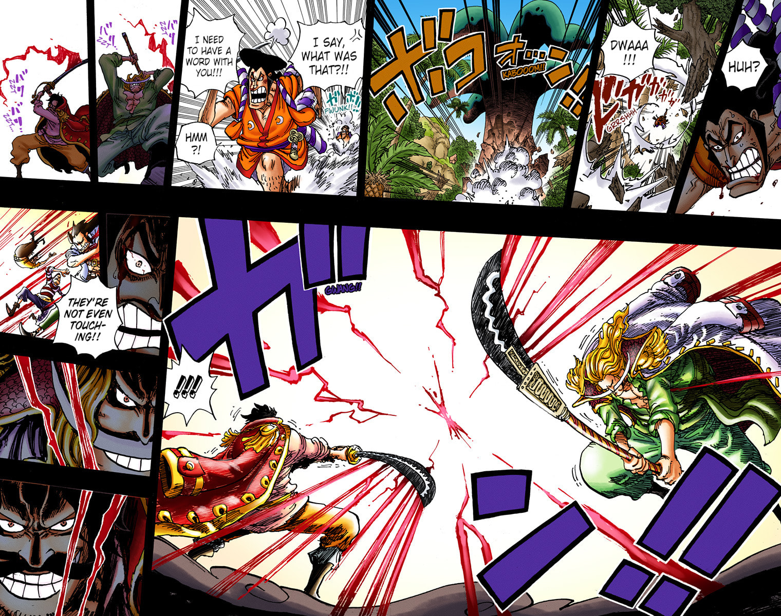 Read One Piece (Colored) chapter 966 image 3 on Lezhin
