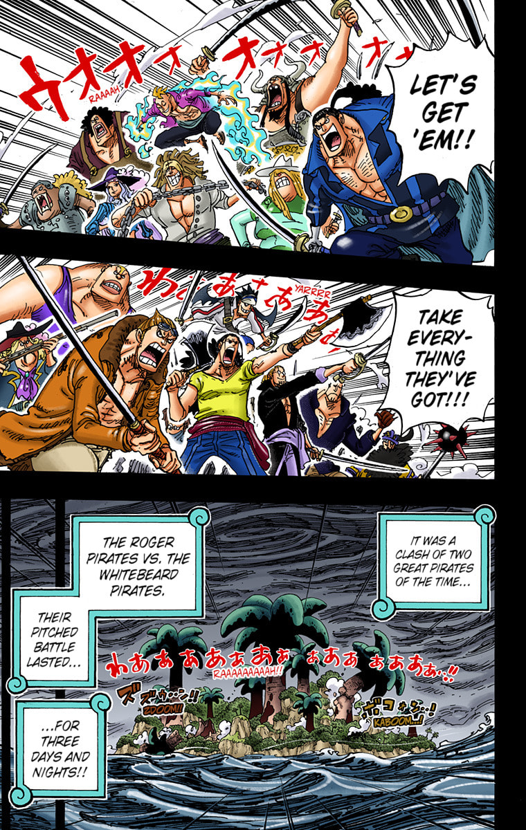 Read One Piece (Colored) chapter 966 image 5 on Lezhin