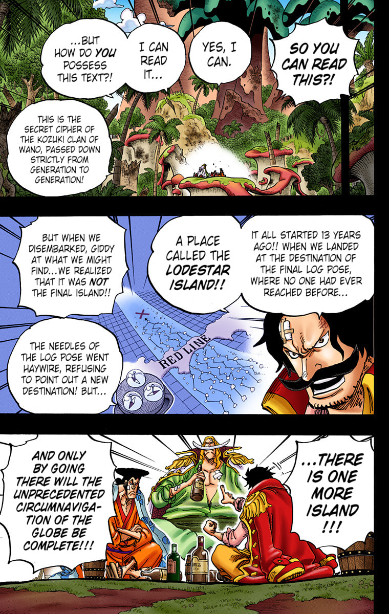 Read One Piece (Colored) chapter 966 image 7 on Lezhin