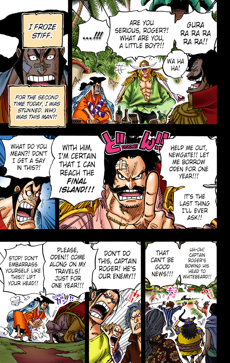 Read One Piece (Colored) chapter 966 image 9 on Lezhin