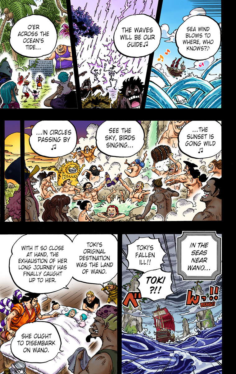 Read One Piece (Colored) chapter 967 image 10 on Lezhin