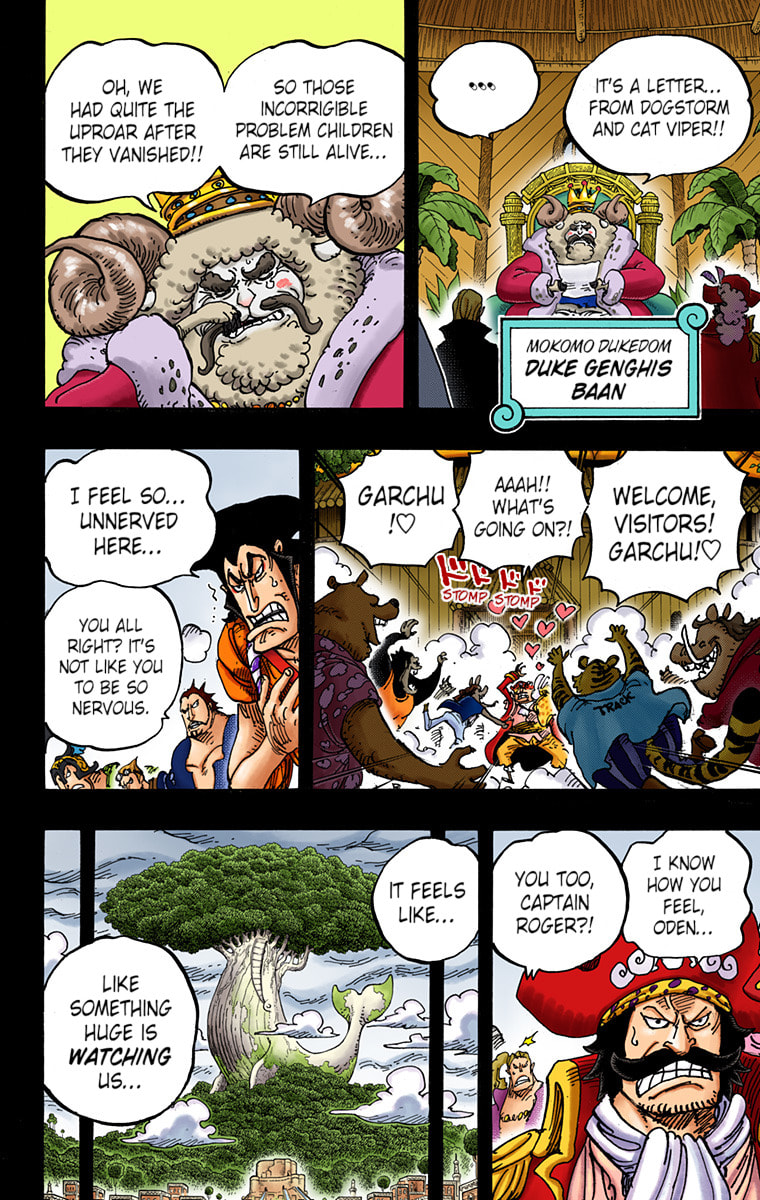 Read One Piece (Colored) chapter 967 image 13 on Lezhin