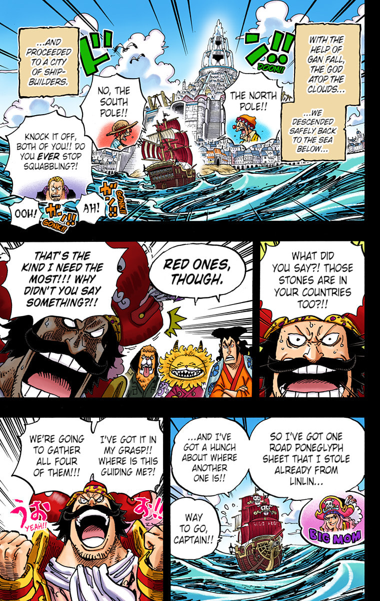 Read One Piece (Colored) chapter 967 image 2 on Lezhin
