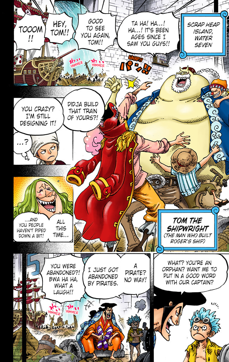 Read One Piece (Colored) chapter 967 image 3 on Lezhin