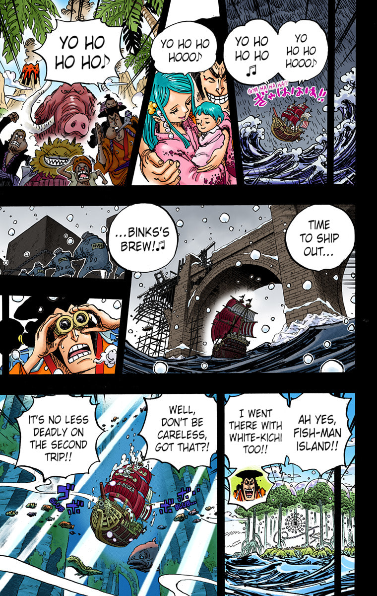 Read One Piece (Colored) chapter 967 image 4 on Lezhin