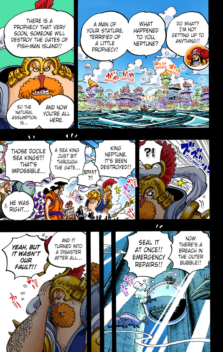 Read One Piece (Colored) chapter 967 image 6 on Lezhin