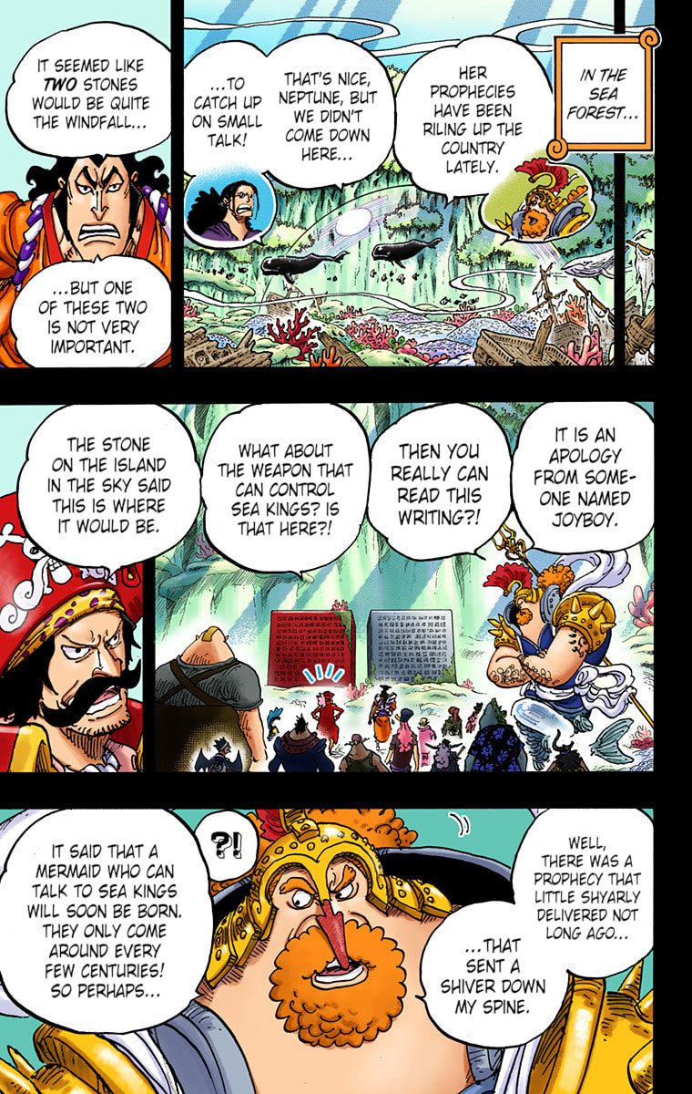 Read One Piece (Colored) chapter 967 image 8 on Lezhin