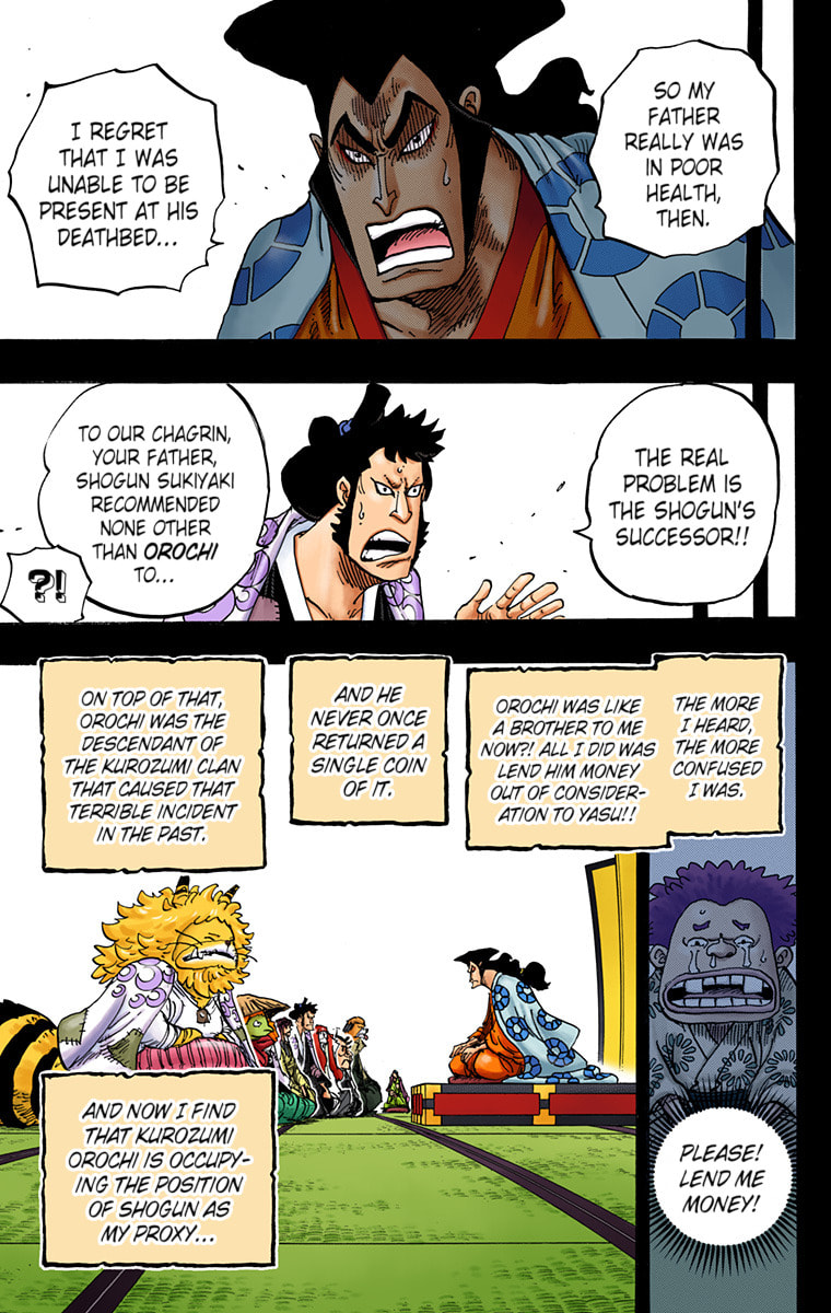 Read One Piece (Colored) chapter 968 image 10 on Lezhin