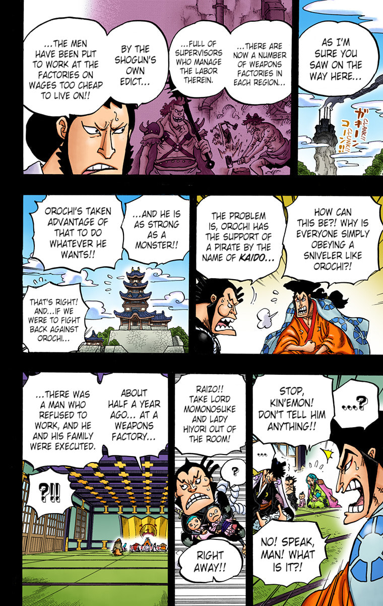 Read One Piece (Colored) chapter 968 image 11 on Lezhin