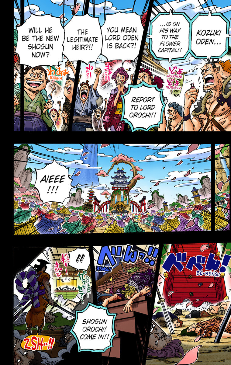 Read One Piece (Colored) chapter 968 image 15 on Lezhin